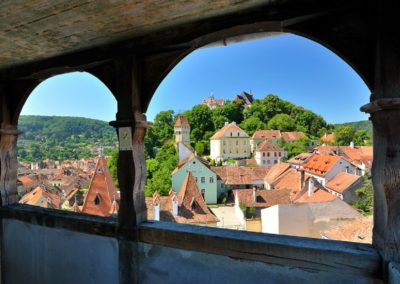 Sighisoara view from the Clock Tower