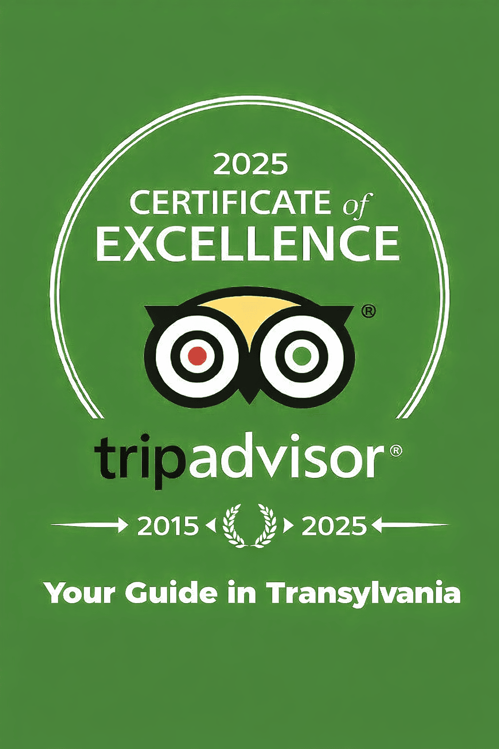 Tripadvisor badge 2025